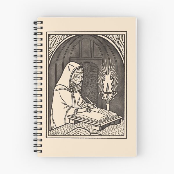Item preview, Cat Nun at her Scriptorium designed and sold by dfougereart.