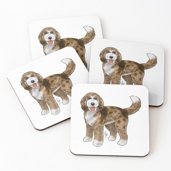 Item preview, Bernadoodle - Red Merle designed and sold by Jennifer Stolzer.