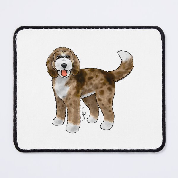 Item preview, Bernadoodle - Red Merle designed and sold by Jennifer Stolzer.