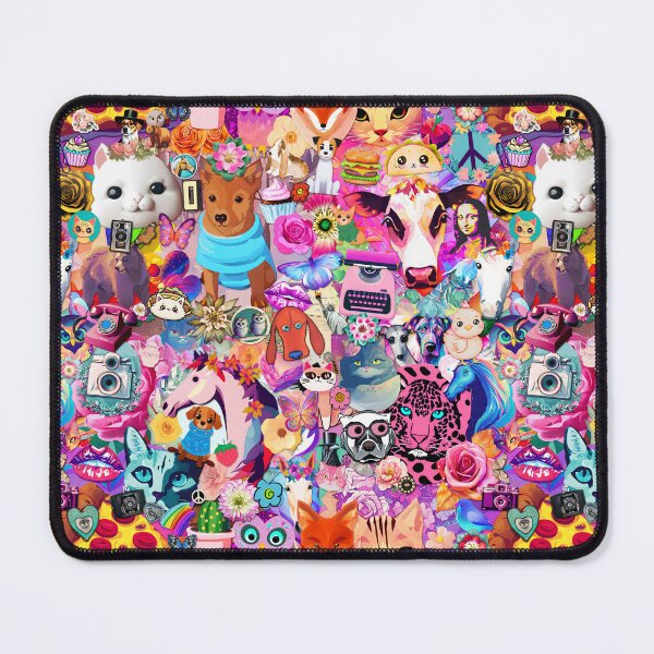 Item preview, Bright Kitschy Stickerbomb designed and sold by stringtheories.
