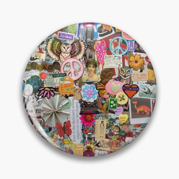 Item preview, Bright Kitschy Stickerbomb designed and sold by stringtheories.
