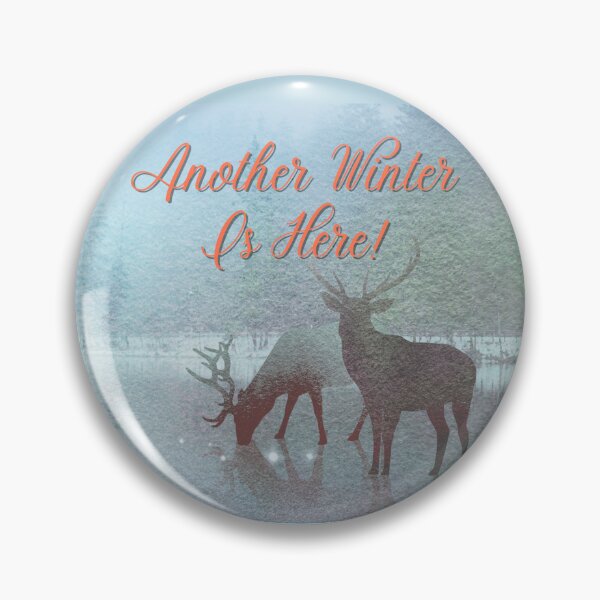 Item preview, Winter Finally Comes and the Elks Are on the Move! designed and sold by HolidaysBlaze Designs For You.