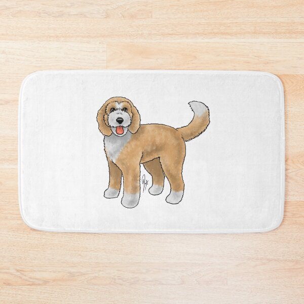 Item preview, Bernadoodle - White and Tan designed and sold by Jennifer Stolzer.