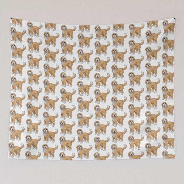 Item preview, Bernadoodle - White and Tan designed and sold by Jennifer Stolzer.