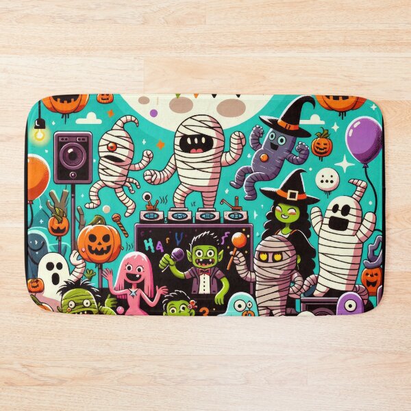 Item preview, Monstrous Halloween Bash designed and sold by Newpixelland.