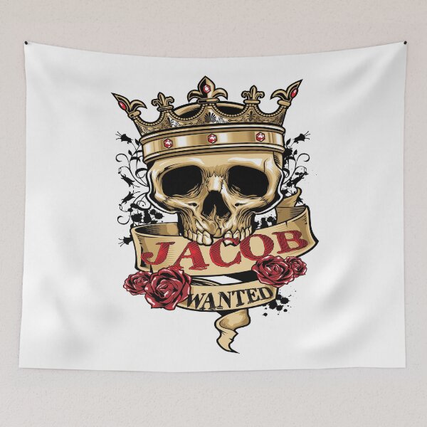 Item preview, Name Jacob King of Skulls Wanted designed and sold by ProjectX23.