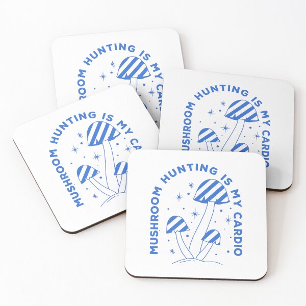 Item preview, Funny Mushroom Hunting is My Cardio Cottagecore designed and sold by wingstar.