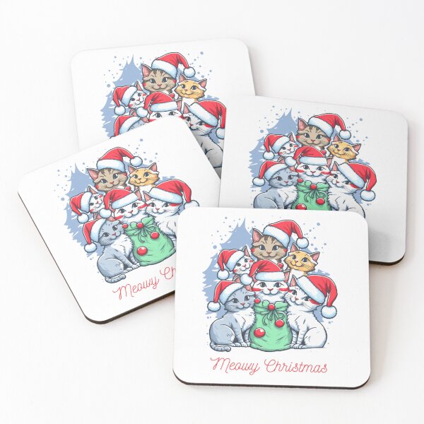 Item preview, Christmas Kittens designed and sold by QuixoticDigital.