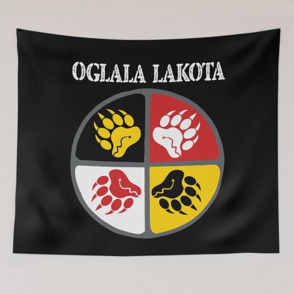 Item preview, Oglala Lakota Sioux Native American Medicine Wheel designed and sold by nativeStor.