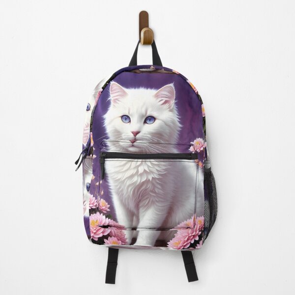 Item preview, Cat with Roses - Modern Digital Art designed and sold by Ai-michiart.