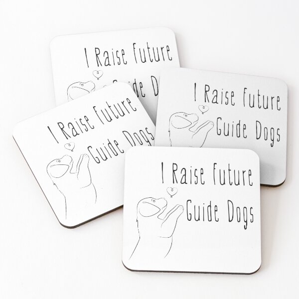Item preview, I Raise Future Guide Dogs - Labrador Puppy Heart - Guide Dog For The Blind - Dog Training - Working Dog - Black Design for Light Background designed and sold by SayWhatYouFeel.