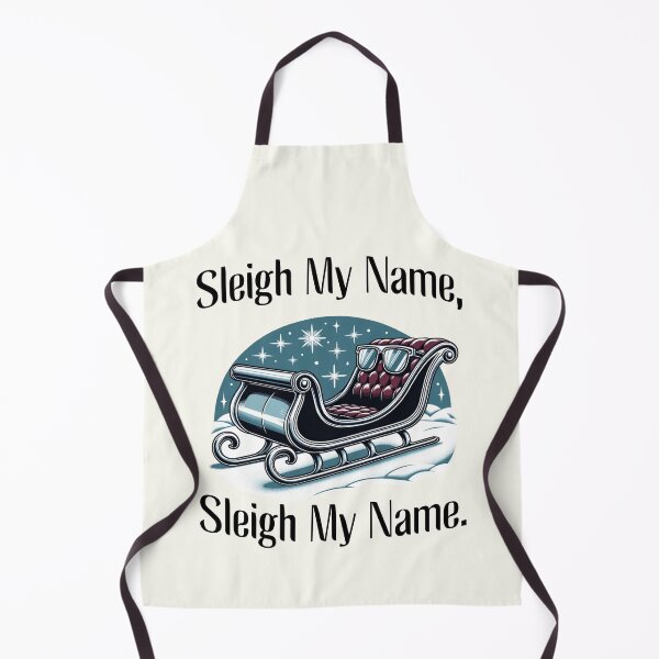 Item preview, Sleigh My Name - Cool Yuletide Ride designed and sold by ZenEverAI.