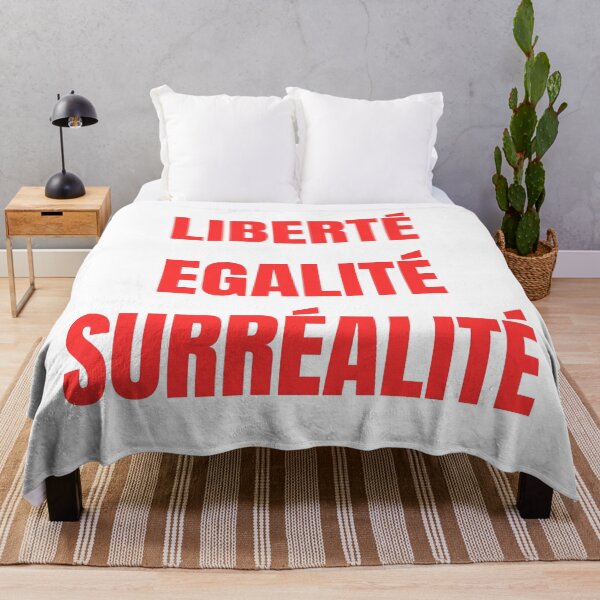 Item preview, "liberté, egalité, surréalité" (crimson red) designed and sold by jennifersmind.