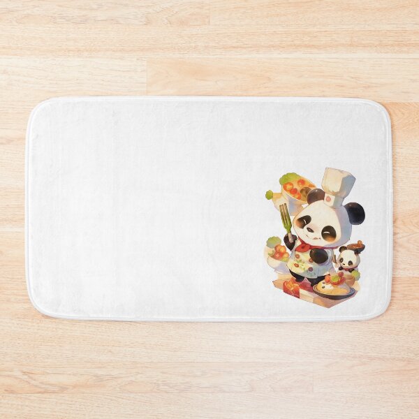 Item preview, Funny Cartoon Cute Friendly Panda Chef designed and sold by cArtToonShop.