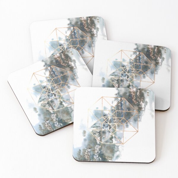 Item preview, Golden Tesseract: Seattle Sky designed and sold by carolyn-shasha.