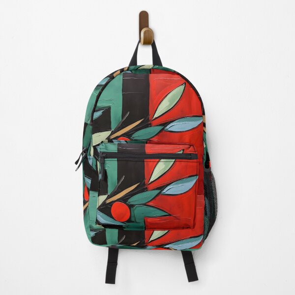 Item preview, Abstract Olive Dance- A Fauvist and Cubist Ballet of Color and Form Generative AI designed and sold by OlfactoART Studio.