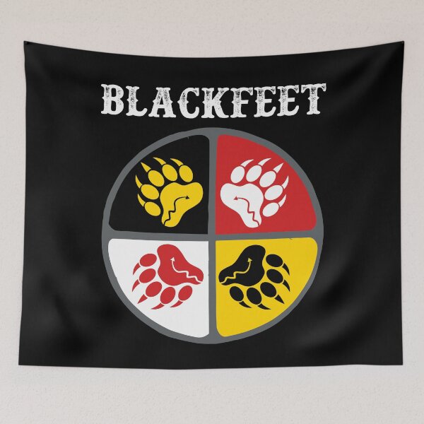 Item preview, Blackfeet Tribe Native American Medicine Wheel designed and sold by nativeStor.