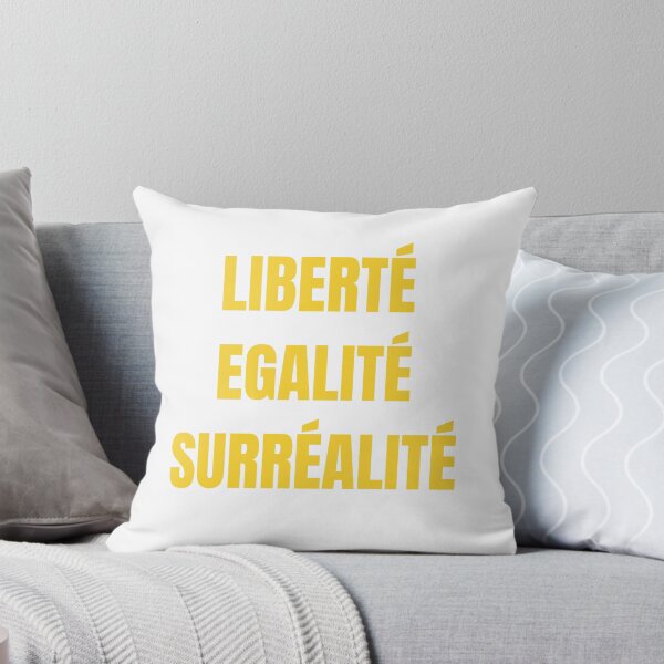Item preview, "liberté, egalité, surréalité" (cadmium yellow) designed and sold by jennifersmind.