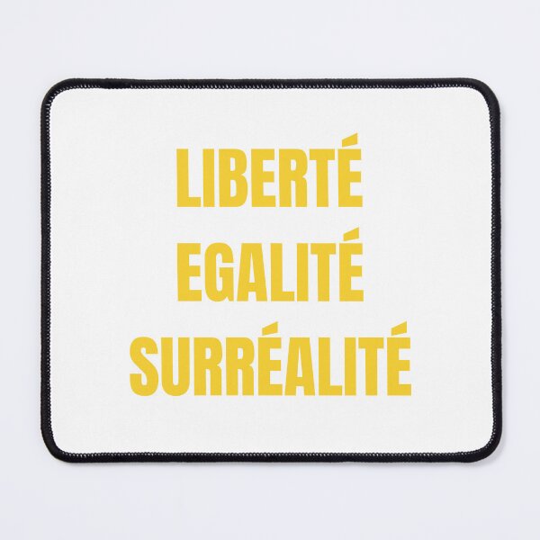 Item preview, "liberté, egalité, surréalité" (cadmium yellow) designed and sold by jennifersmind.