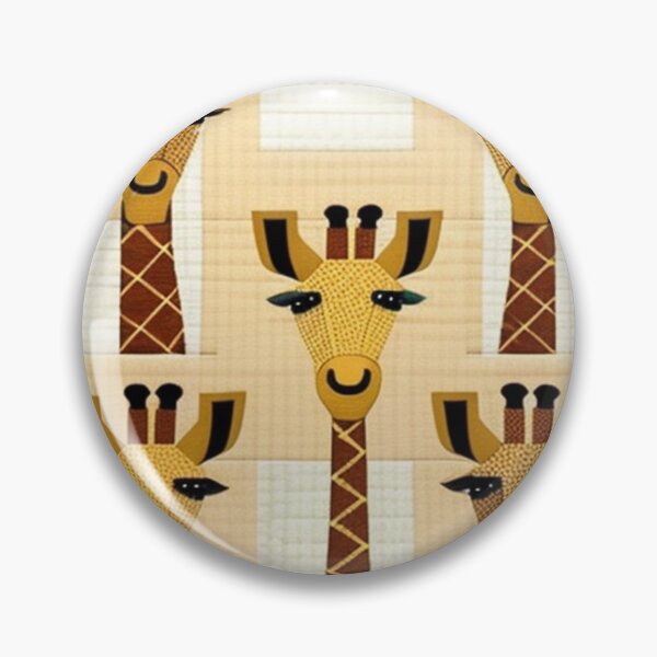 Item preview, Cute giraffe pattern Patchwork quilt  designed and sold by Roxburylane.