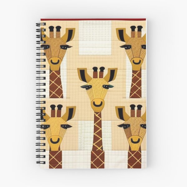 Item preview, Cute giraffe pattern Patchwork quilt  designed and sold by Roxburylane.