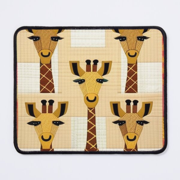 Item preview, Cute giraffe pattern Patchwork quilt  designed and sold by Roxburylane.