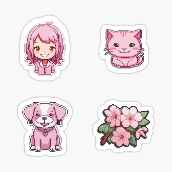 Item preview, Harmonic-Forestcore-Sticker-Pack designed and sold by cute-core.