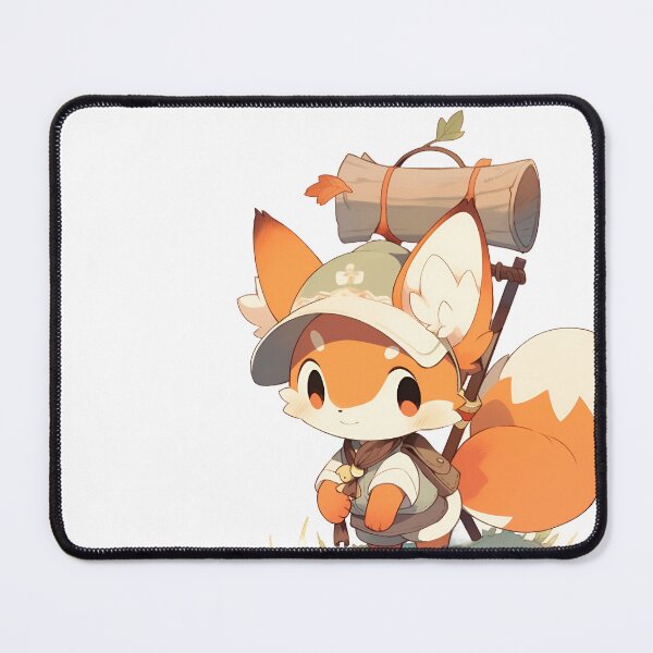 Item preview, Funny Cartoon Cute Playful Fox Adventurer designed and sold by cArtToonShop.