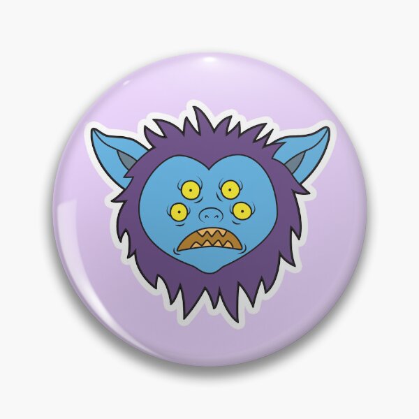 Item preview, MUNSTA - Surprised Blue Monster designed and sold by OWLSTANDING.