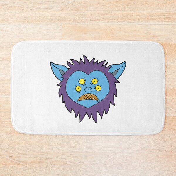 Item preview, MUNSTA - Surprised Blue Monster designed and sold by OWLSTANDING.