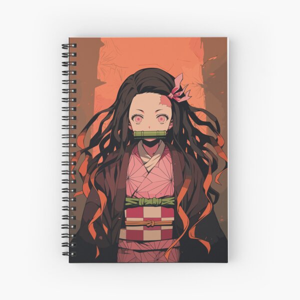 Chibi Nezuko Demon Slayer Anime Spiral Notebook