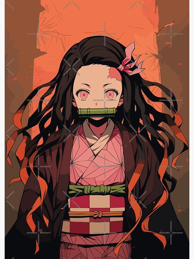 Nezuko kamado fanart from demon slayer