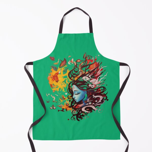 Item preview, An abstract painting of a woman with hair designed and sold by Eastbavin.