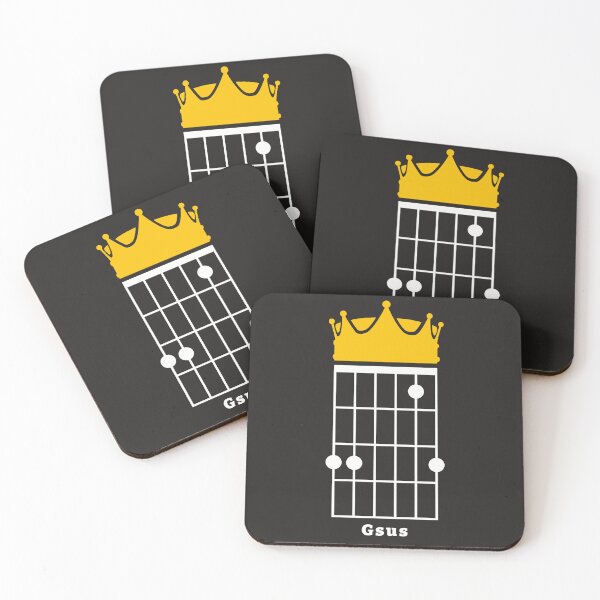 Item preview, Gsus Guitar Chord (Jesus) Crown designed and sold by guvnaguitars.