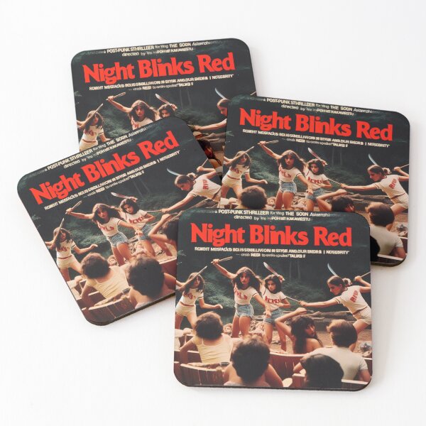 Item preview, Night Blinks Red (S-Thriller Mode) designed and sold by maniaku.