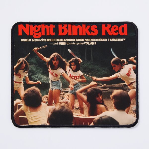 Item preview, Night Blinks Red (S-Thriller Mode) designed and sold by maniaku.