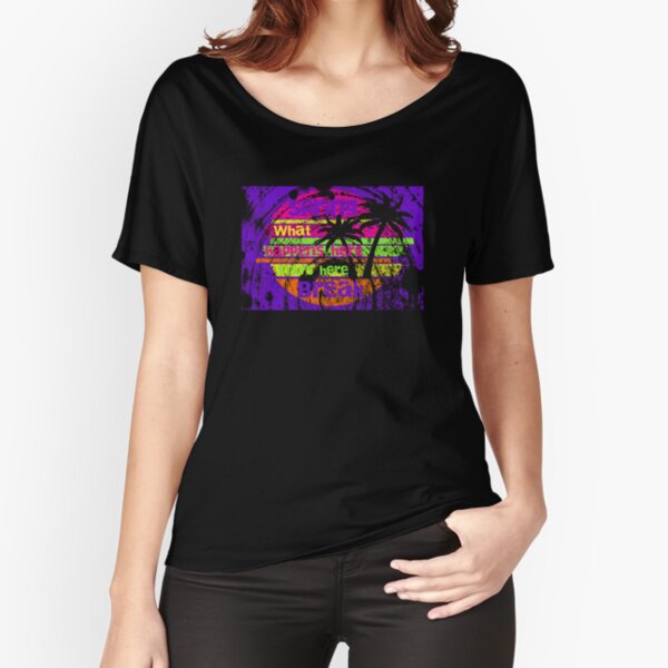 Spring Break 2018 T-Shirts | What Happens Here Stays Here Relaxed Fit T-Shirt