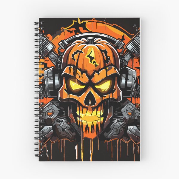 Item preview, The Cyberpunk Pumpkin Skull, with headset. designed and sold by LucianSilas.