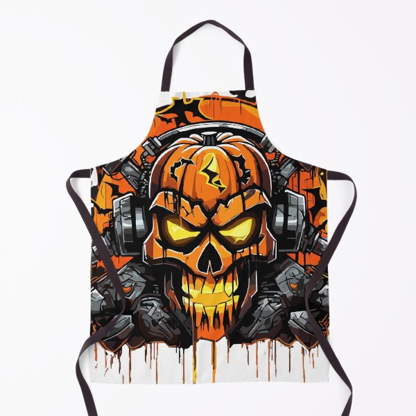 Item preview, The Cyberpunk Pumpkin Skull, with headset. designed and sold by LucianSilas.