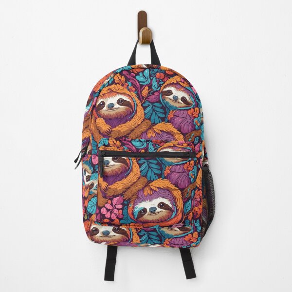 Item preview, Kawaii Sloths Pattern designed and sold by Patternliss.