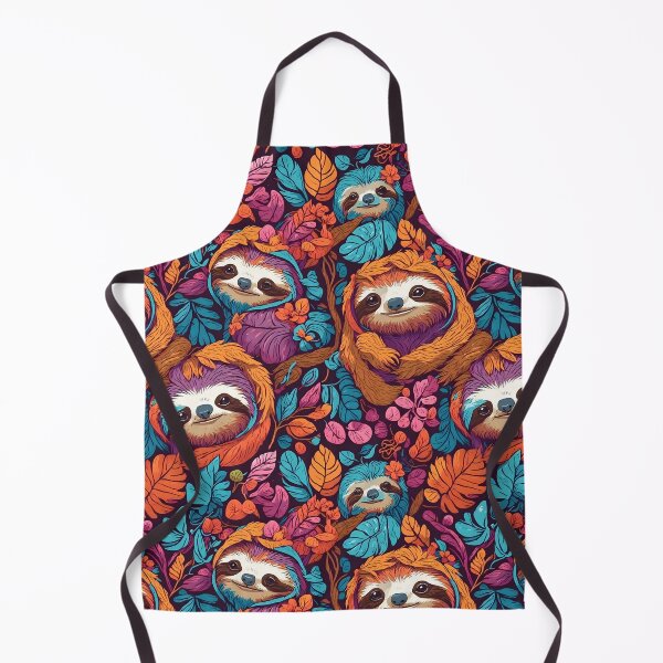 Item preview, Kawaii Sloths Pattern designed and sold by Patternliss.
