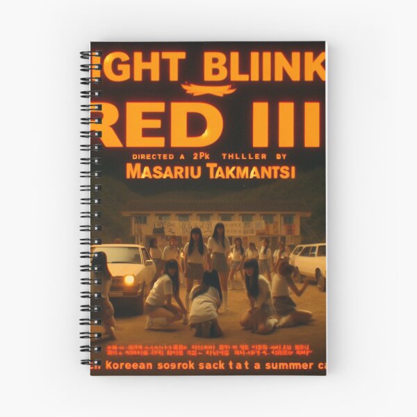 Item preview, Night Blinks Red III designed and sold by maniaku.