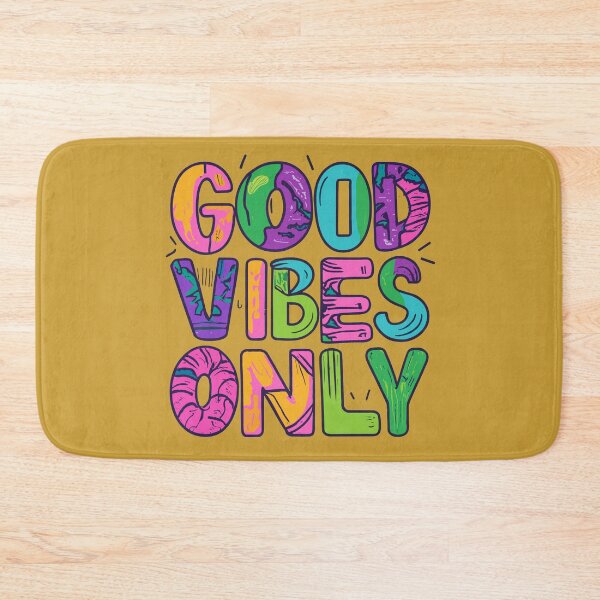 Item preview, Positive Vibes Typography: Wear Good Vibes Only designed and sold by TrendyArtInk.