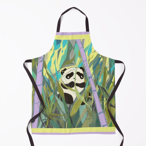 Item preview, Panda bear hiding in the bamboo grove designed and sold by K Mussack.
