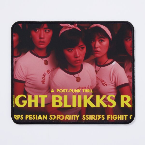 Item preview, Night Blinks Red (Post-Punk Thrill) designed and sold by maniaku.