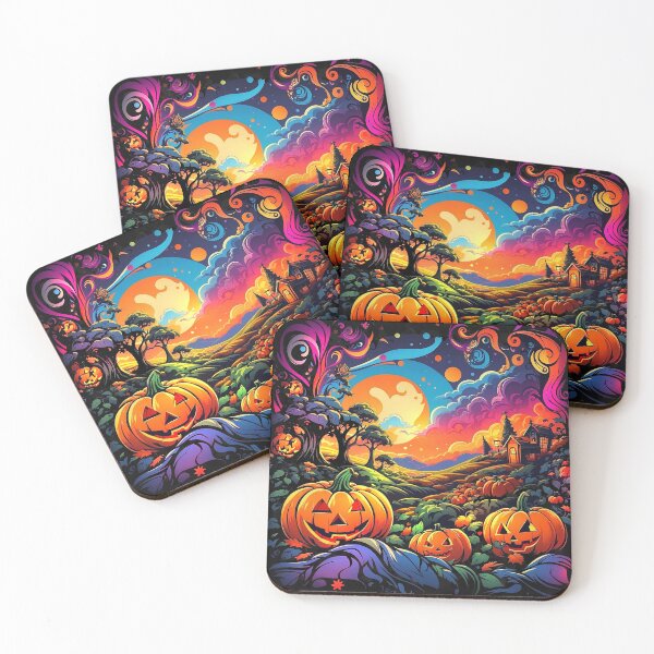 Artikelvorschau, Psychedelischer Kürbisbeet entworfen und verkauft von FlirteesDesigns.