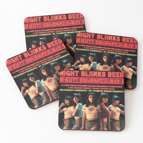 Item preview, Night Blinks Red (Night Bliinks Reed) designed and sold by maniaku.