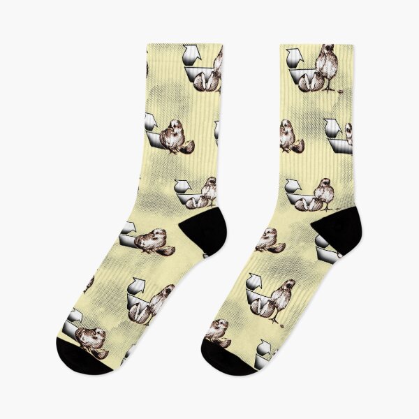 Item preview, Chicks , baby chickens, arrows ,eggs ,dots ,patterns ,graphic ,cute ,cartoon ,comic  designed and sold by letsgow8th.