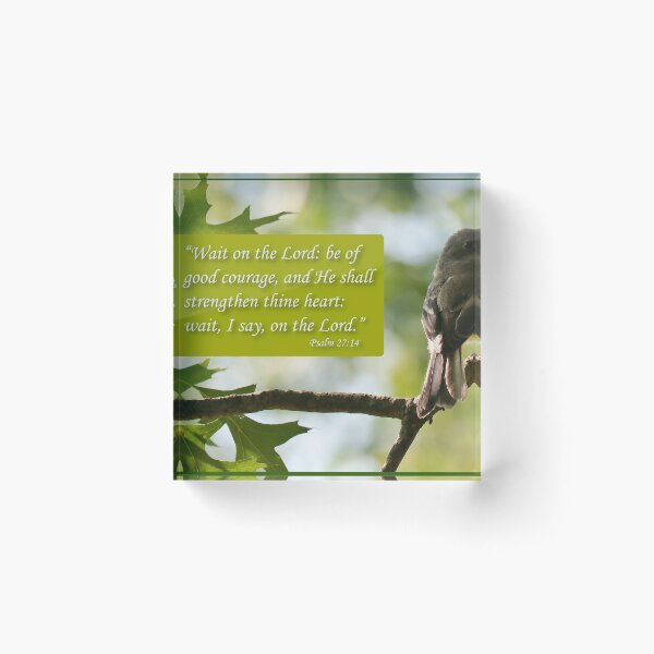 Item preview, Wait on the Lord designed and sold by Anita Oakley.