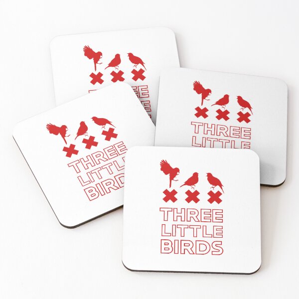 Item preview, Three Little Birds Red 2 designed and sold by VRedBaller.